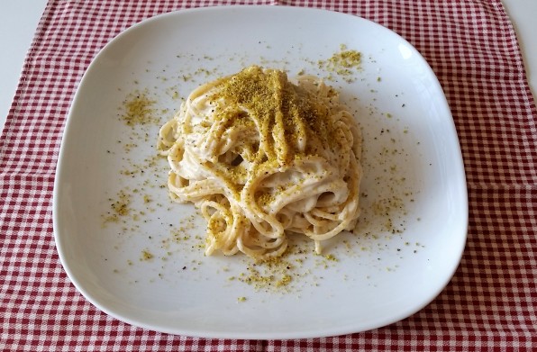 spaghetti Rummo ricotta pistacchi (5)