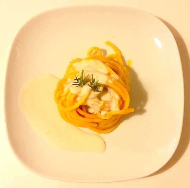 spaghetti zucca e fonduta gorgonzola (8)