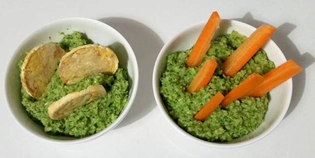 Pesto di noci brasiliane e verdure